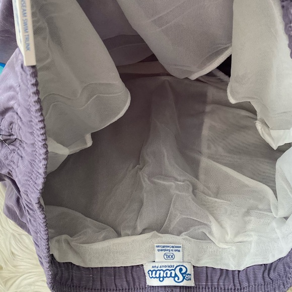 {Mr. Swim} Side Striped Volley Swim Trunks in Lavender - Men’s XXL - NWT - Picture 10 of 10